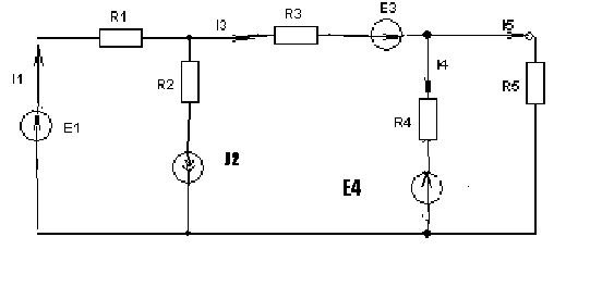 Применим МЭИН для нахождения тока I5 - student2.ru