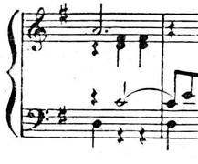 Пример гармонического анализа музыкального фрагмента - student2.ru