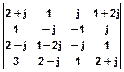 Пример. Заданы последовательности (начало координат в нижнем левом углу): s(n,m) = , h(n,m) = - student2.ru