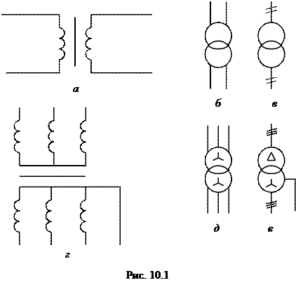 принцип работы однофазных трансформаторов - student2.ru