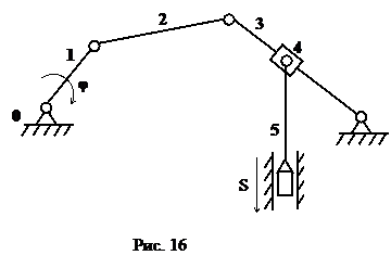 Принцип строения рычажных механизмов - student2.ru