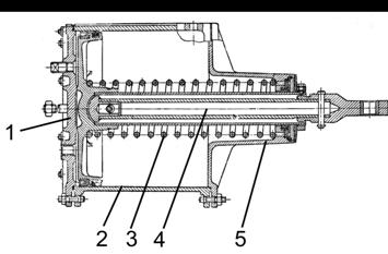 Принципиальная схема расположения тормозного оборудования на грузовом вагоне приведена на рисунке 2. - student2.ru