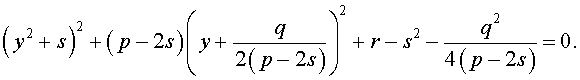 Приведение уравнений 4-ой степени - student2.ru