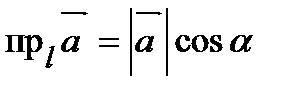 Проекция вектора на ось. Теоремы о проекциях - student2.ru
