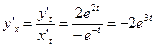 Производная функции, заданной параметрически. - student2.ru