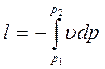 Рабочая диаграмма P-V. Работа расширения и полезная работа газа - student2.ru