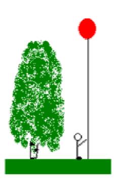 Измерение высоты дерева с помощью его тени. - student2.ru