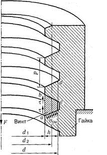 Расчет крепежных резьбовых соединений - student2.ru
