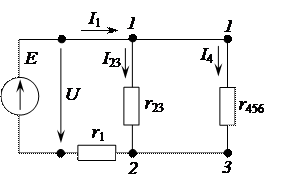 Расчет разветвленных цепей цепочного типа - student2.ru