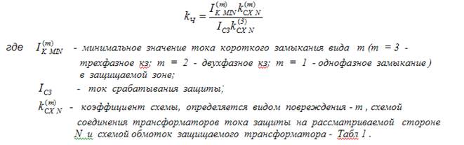 Расчет защиты на реле типа РНТ 565 - student2.ru