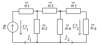 Различные системы уравнений четырехполюсника - student2.ru