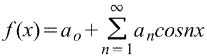 Разложение в ряд Фурье по косинусам. - student2.ru