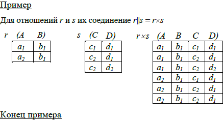 Реляционная алгебра. Полнота ограниченного множества операторов - student2.ru