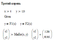 Решение системы нелинейных уравнений - student2.ru