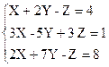 Решение системы уравнений с помощью встроенных функций - student2.ru