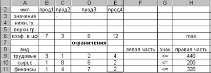 Решение задач линейного программирования - student2.ru