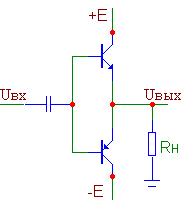 Режимы работы транзисторов в оконечных каскадах - student2.ru
