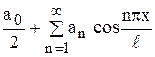 Ряд Фурье для произвольного отрезка - student2.ru