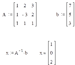 Символьное решение систем уравнений - student2.ru