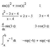 Символьные операции пакета Mathcad - student2.ru