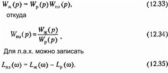 Синтез регуляторов методом логарифмических амплитудных характеристик - student2.ru