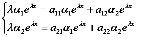 Системы ДУ с постоянными коэффициентами - student2.ru