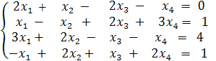 Системы линейеых уравнений - student2.ru