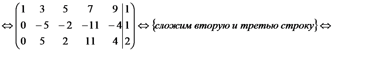 Системы линейных уравнений - student2.ru