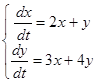 Системы линейных уравнений с постоянными коэффициентами, методы их решения. - student2.ru