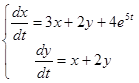 Системы линейных уравнений с постоянными коэффициентами, методы их решения. - student2.ru