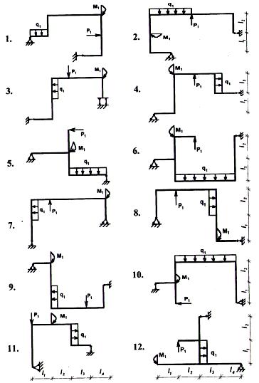 Схемы балок - student2.ru