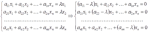 Собственные значения и собственные вектора матриц - student2.ru