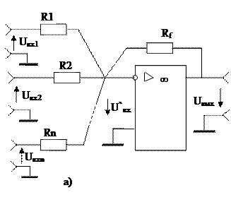 Способы построения усилительных каскадов на базе операционных усилителей - student2.ru