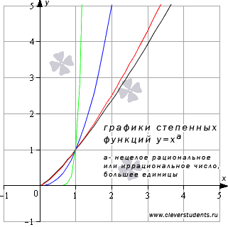 Степенная функция. Степень в комплексной области. Методика изучения степенной функции в школьном курсе математики. - student2.ru