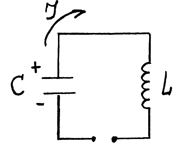 Свободные гармонические колебания в колебательном контуре - student2.ru