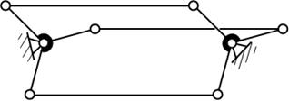 Такая кинематическая цепь, в которой при заданном движении одного или нескольких звеньев относительно любого звена цепи все остальные звенья совершают однозначно определяемые движения. - student2.ru