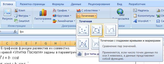 Тема 4: Построение графиков в Excel - student2.ru