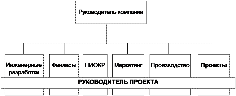 тема 6. организационные формы управления проектами - student2.ru