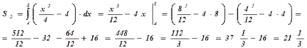 Вычисление площадей плоских фигур с помощью определенного интеграла - student2.ru