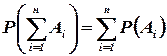 Теорема сложения вероятностей несовместных событий - student2.ru