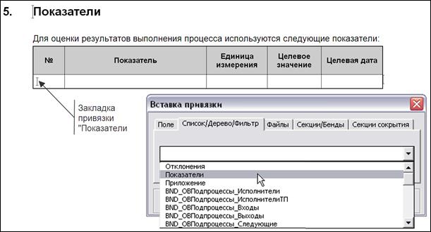 Типы привязок «Список» и «Нумератор» - student2.ru