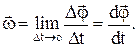 Угол поворота Dj – угол, отсчитанный между двумя последовательными положениями радиуса R - student2.ru