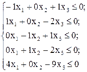 Упрощение системы линейных неравенств, описывающих область допустимых изменений параметров. Получение решения систем линейных неравенств - student2.ru
