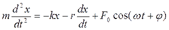 Уравнение вынужденных колебаний - student2.ru