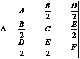 Уравнений кривых второго порядка - student2.ru