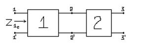 Уравнения 4-хполюсников в форме А и в форме Z. Получить уравнения, связывающие первичные параметры А и Z - student2.ru