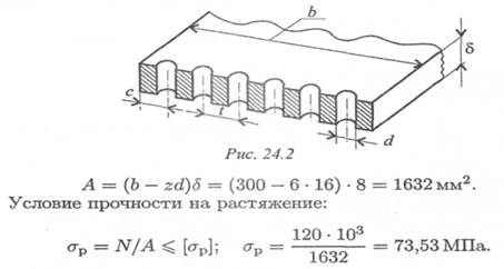 Условие прочности при сдвиге (срезе) - student2.ru