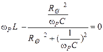 Условием возникновения резонанса напряжений является равенство нулю реактивной части входного комплексного сопротивления последовательного колебательного контура - student2.ru