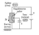 Условное обозначение однопереходного транзистора? - student2.ru