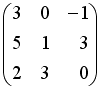 V2: Линейные операции над матрицами - student2.ru